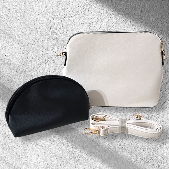 #004 (BLACK) Crossbody & Pouch Bag ONLY - Picture 5 of 7